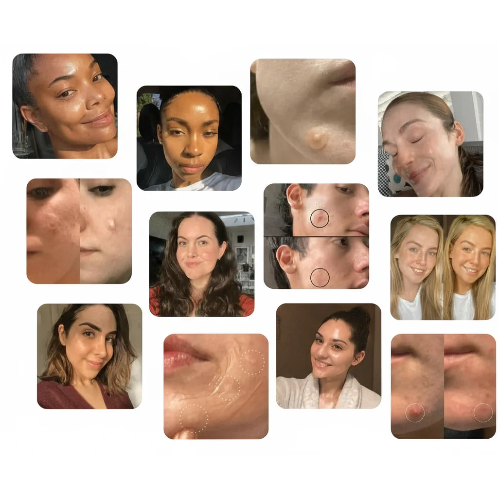 Pimple patch detail