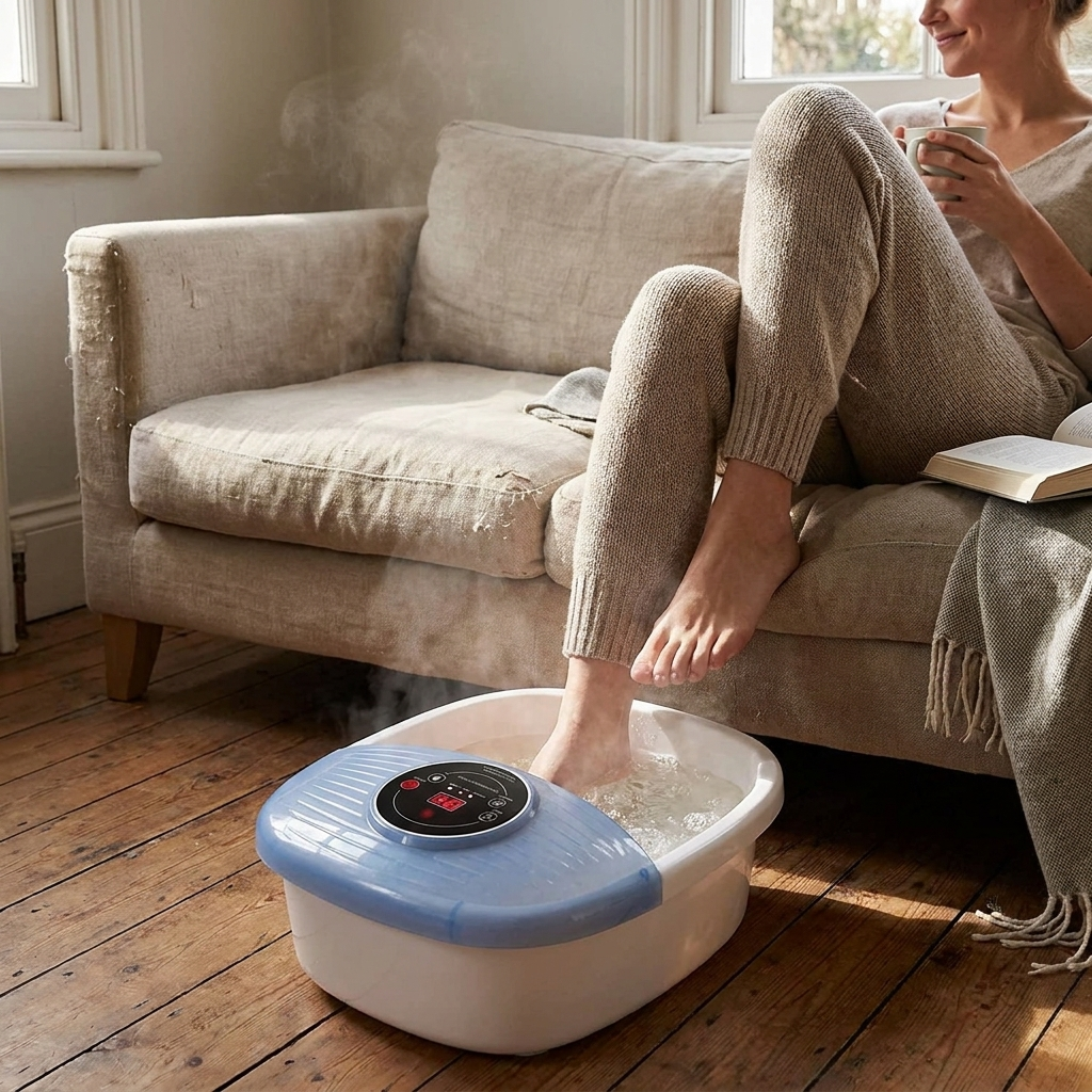 Foot Bubble Bath Massager lifestyle