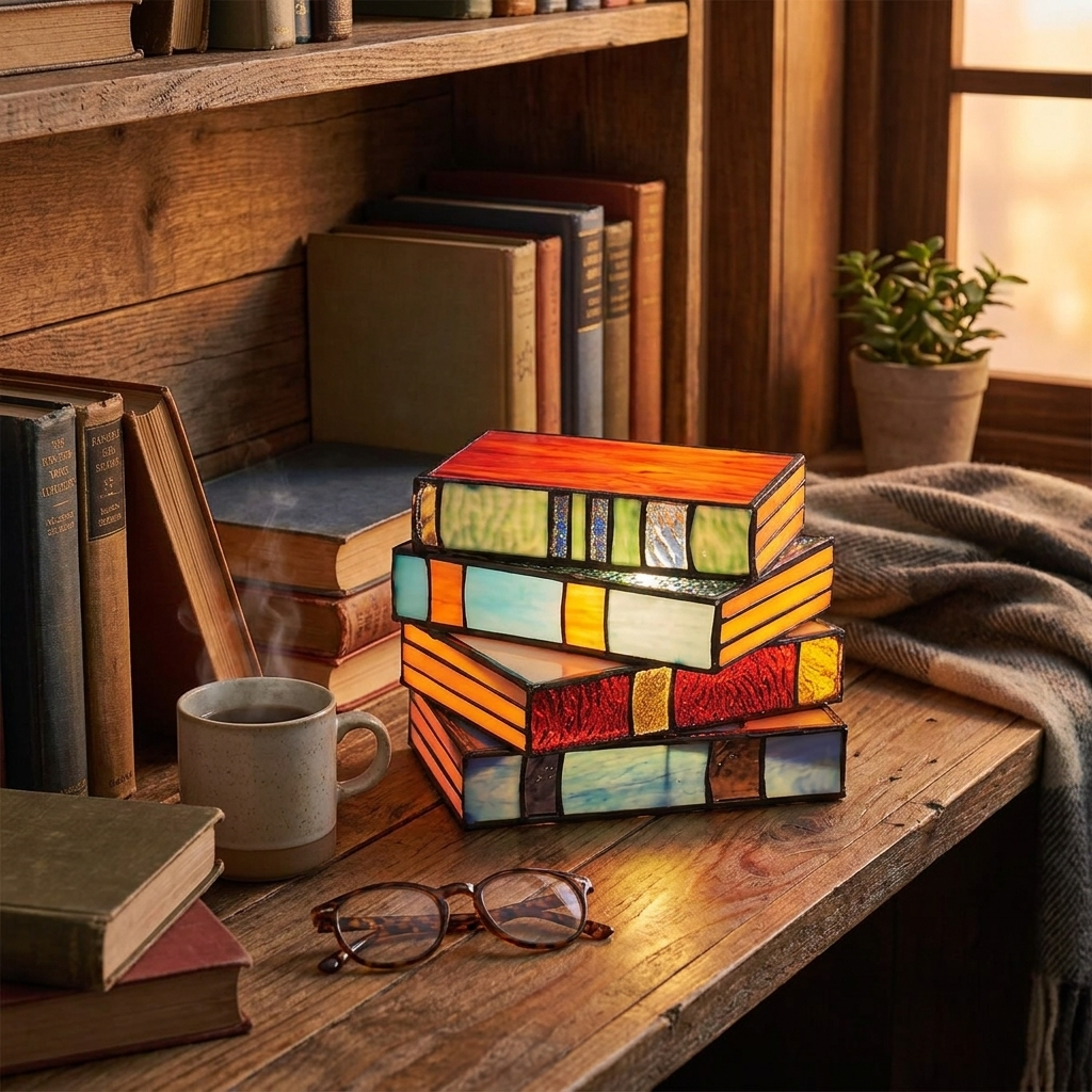 Books Lamp lifestyle