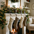 Christmas Stocking Holders for Mantle