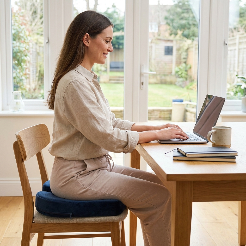 Coccyx & Sciatica Relief Seat Cushion